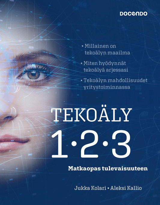 Etukansi. Jukka Kolari. Aleksi Kallio. Tekoäly 123.