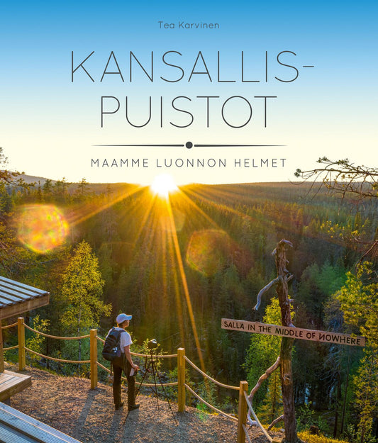 Etukansi. Tea Karvinen. Kansallispuistot.