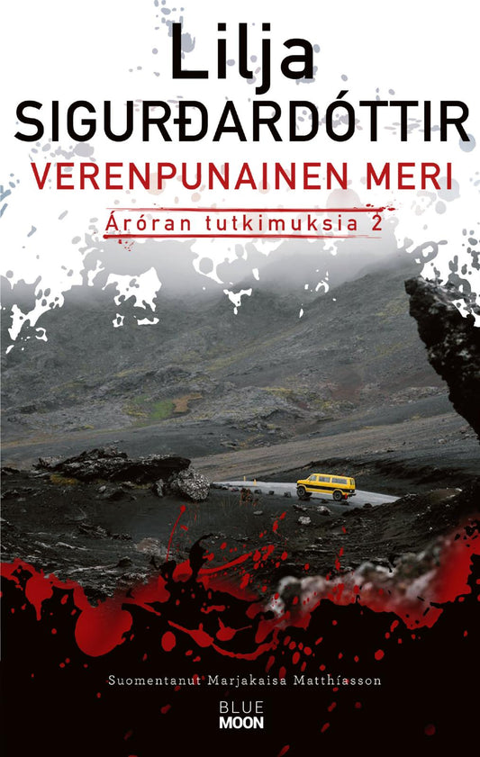 Etukansi. Lilja Sigurdardóttir. Verenpunainen meri.