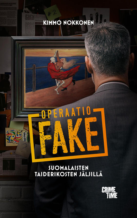 Etukansi. Kimmo Nokkonen. Operaatio Fake.