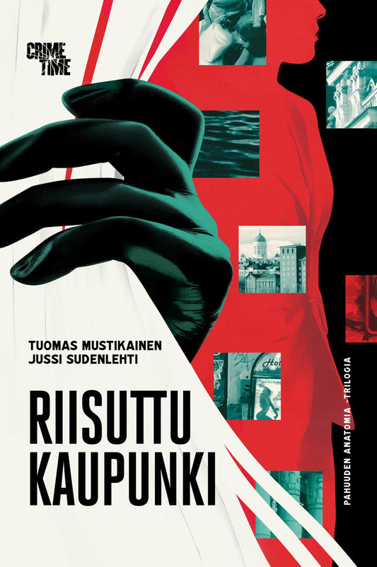 Etukansi. Tuomas Mustikainen. Jussi Sudenlehti. Riisuttu kaupunki.