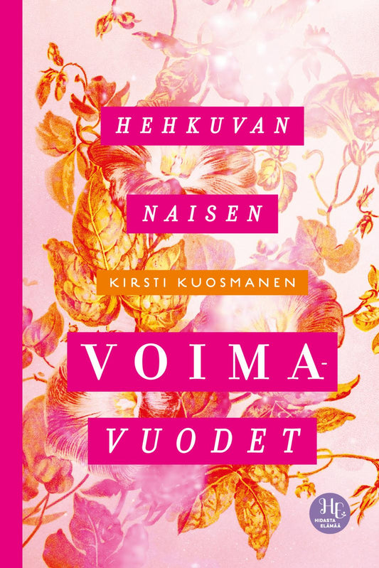 Etukansi. Kirsti Kuosmanen. Hehkuvan naisen voimavuodet.