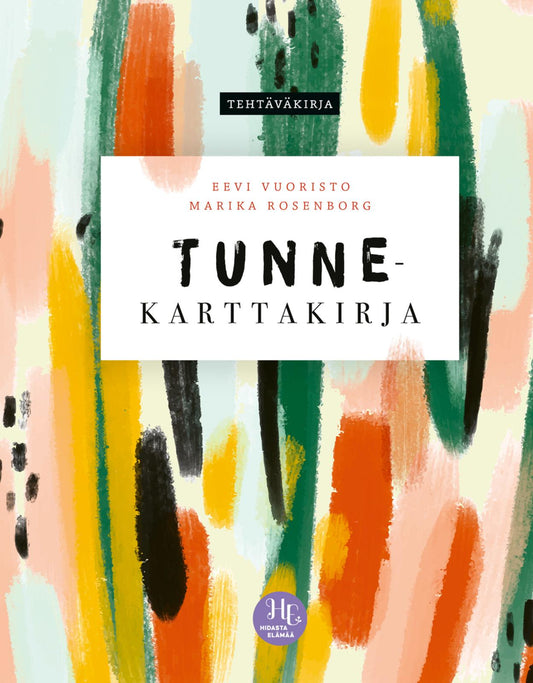 Etukansi. Eevi Vuoristo. Marika Rosenborg. Tunnekarttakirja.