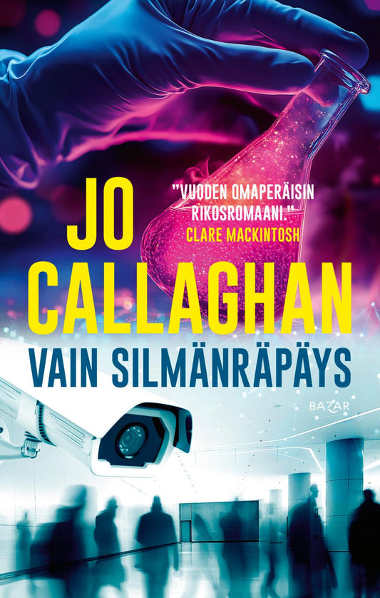 Etukansi. Jo Callaghan. Vain silmänräpäys.
