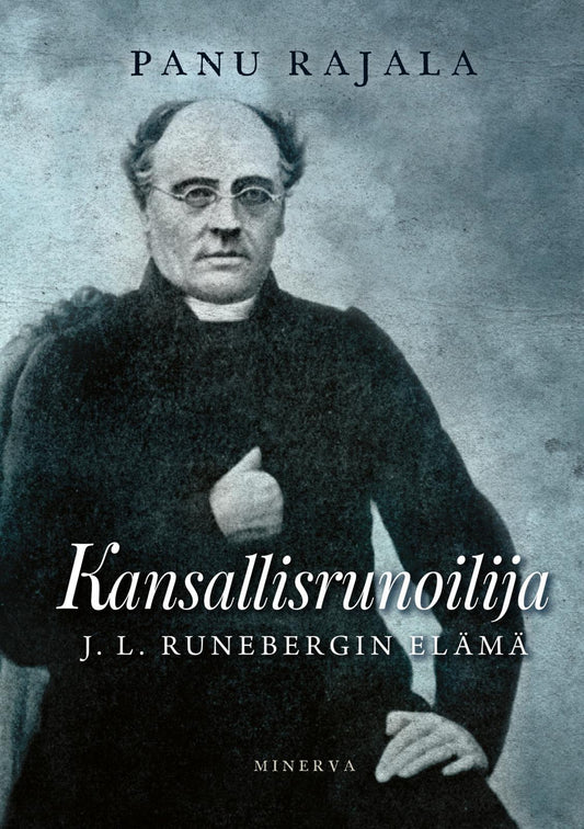 Etukansi. Panu Rajala. Kansallisrunoilija.
