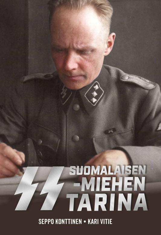 Etukansi. Seppo Konttinen. Kari Vitie. SS-miehen tarina.