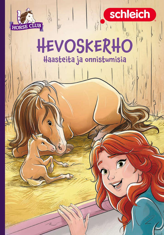 Etukansi. Schleich. Stacia Deutch. Hevoskerho - Haasteita ja onnistumisia.