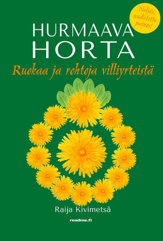 Etukansi. Raija Kivimetsä. Hurmaava horta.