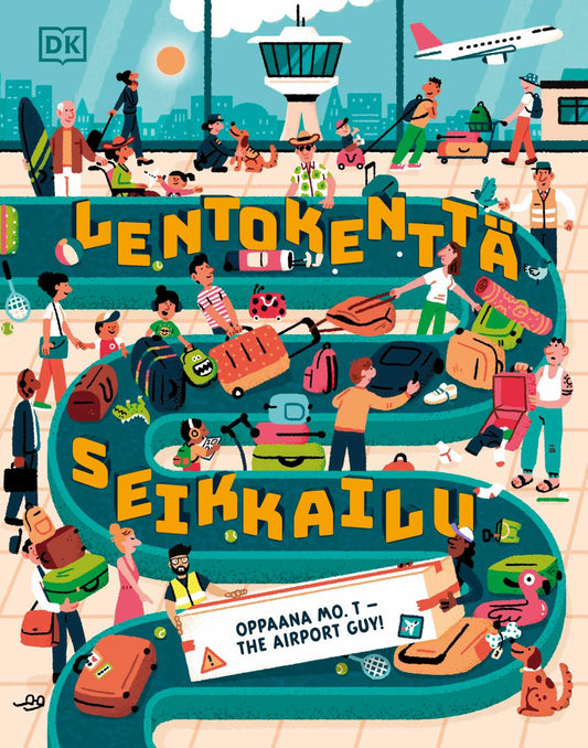 Etukansi. Dorling Kindersley Ltd. Lentokenttäseikkailu.