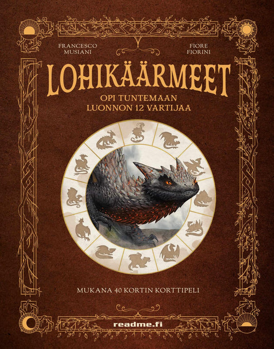 Etukansi. Francesco Musiani. Fiore Fiorini. Lohikäärmeet.