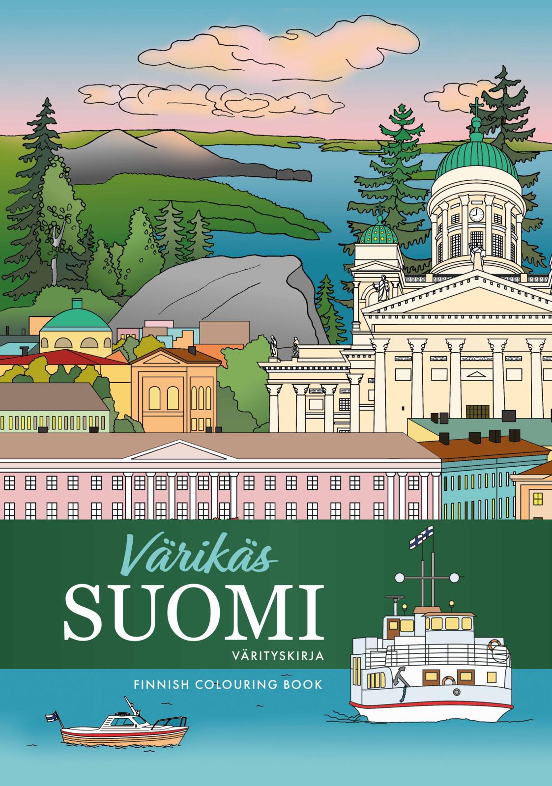 Värikäs Suomi - Värityskirja