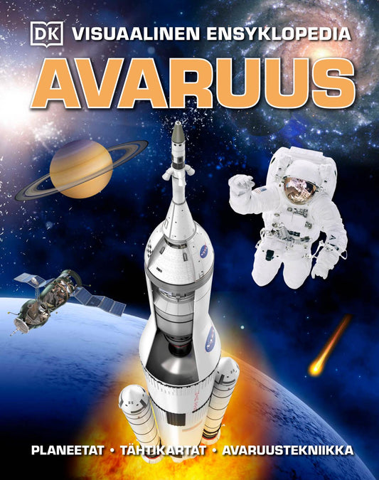 Etukansi. Chris Hawkes. Avaruus - Visuaalinen ensyklopedia.