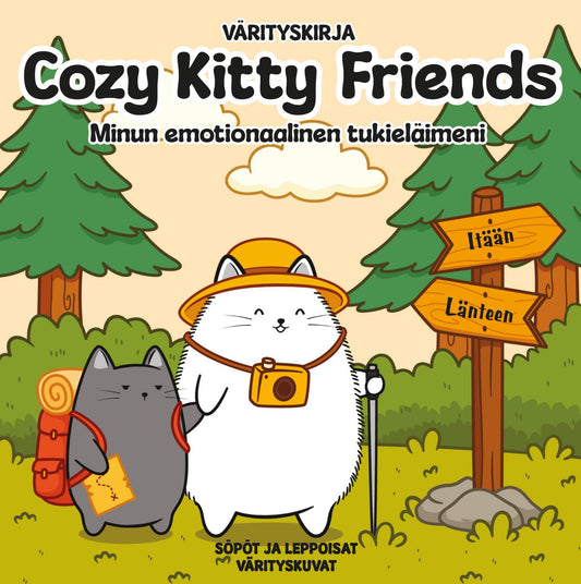 Etukansi. M.E.S.A.. Cozy Kitty Friends -  Minun emotionaalinen tukieläimeni.