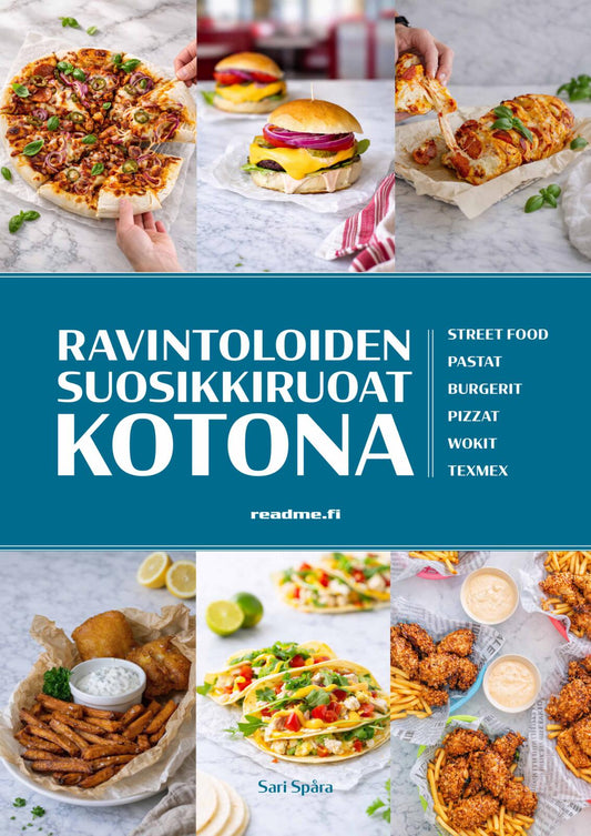 Etukansi. Sari Spåra. Ravintoloiden suosikkiruoat kotona.