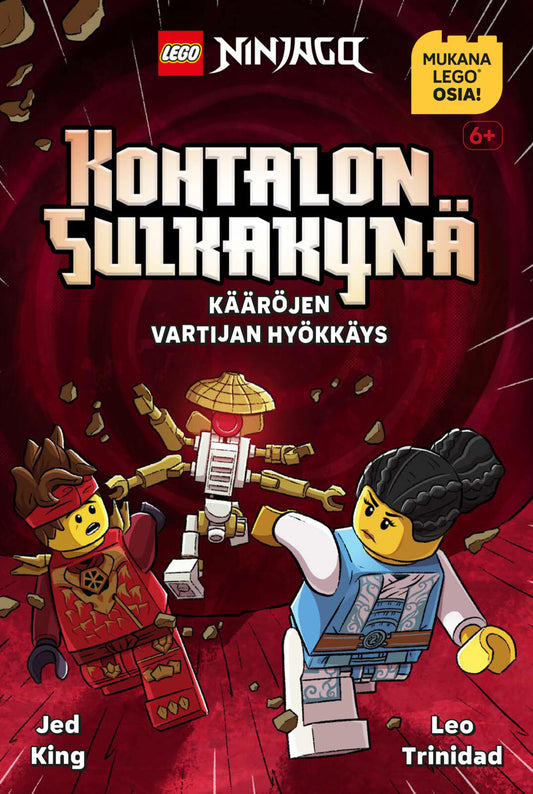 Etukansi. Jed King. LEGO Ninjago - Kohtalon sulkakynä - Kääröjen vartioiden hyökkäys.
