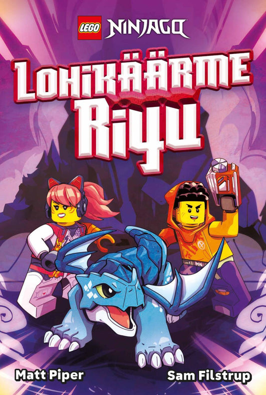Etukansi. Matt Piper. LEGO NINJAGO – LOHIKÄÄRME RIYU.