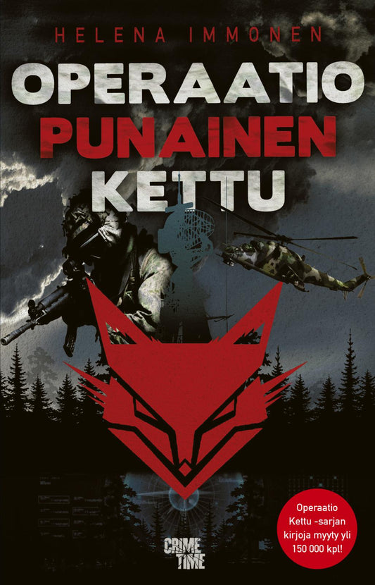 Etukansi. Helena Immonen. Operaatio Punainen kettu.