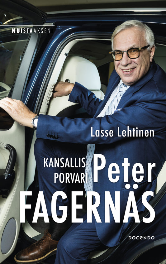 Etukansi. Lasse Lehtinen. Kansallisporvari Peter Fagernäs.