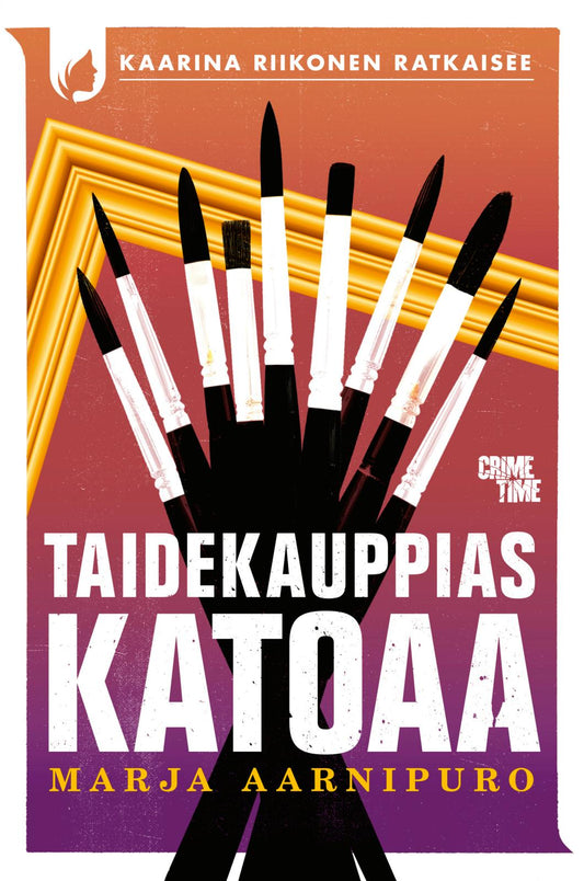 Etukansi. Marja Aarnipuro. Taidekauppias katoaa.
