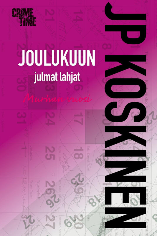 Etukansi. JP Koskinen. Joulukuun julmat lahjat.