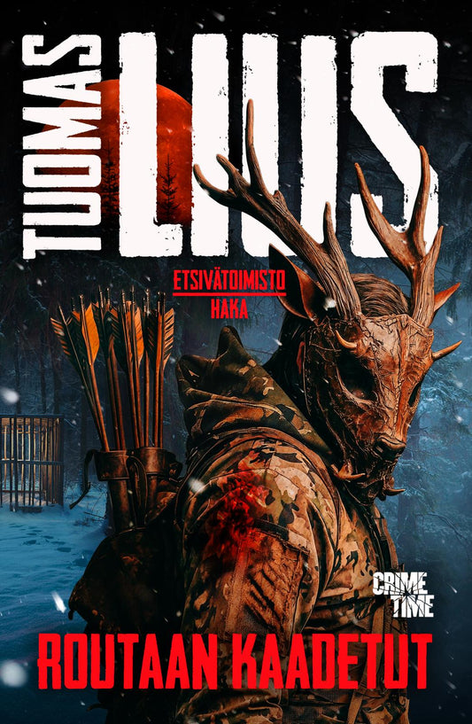 Etukansi. Tuomas Lius. Routaan kaadetut.