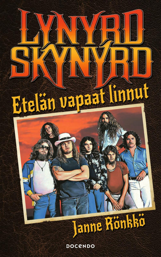 Etukansi. Janne Rönkkö. Lynyrd Skynyrd.