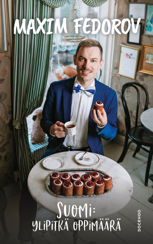 Etukansi. Maxim  Fedorov. Suomi: ylipitkä oppimäärä (signeerattu).