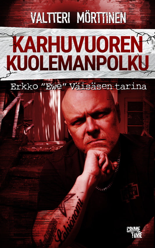 Etukansi. Valtteri Mörttinen. Karhuvuoren kuolemanpolku.