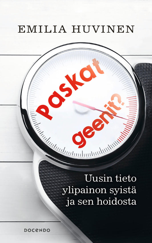 Etukansi. Emilia Huvinen. Paskat geenit?.
