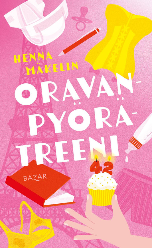 Etukansi. Henna Mäkelin. Oravanpyörätreeni.