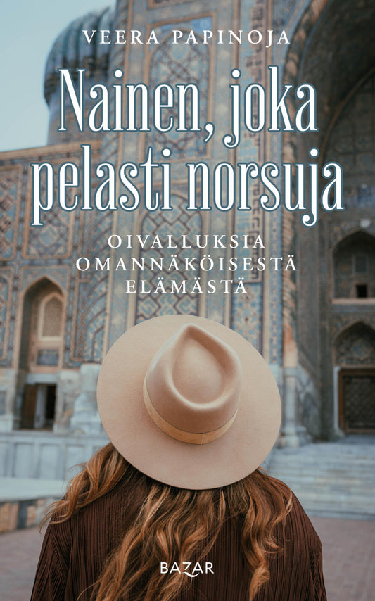 Etukansi. Veera Papinoja. Nainen, joka pelasti norsuja.