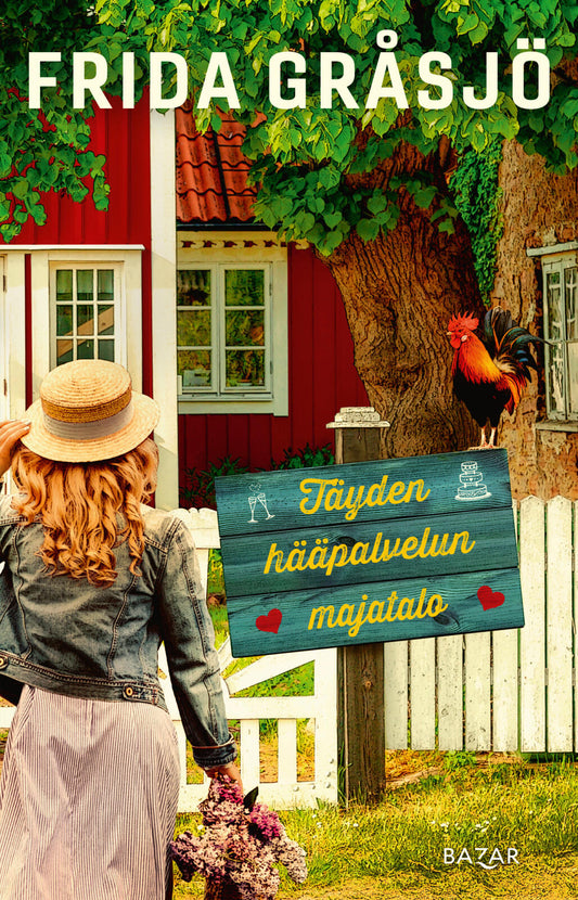 Etukansi. Frida Gråsjö. Täyden hääpalvelun majatalo.