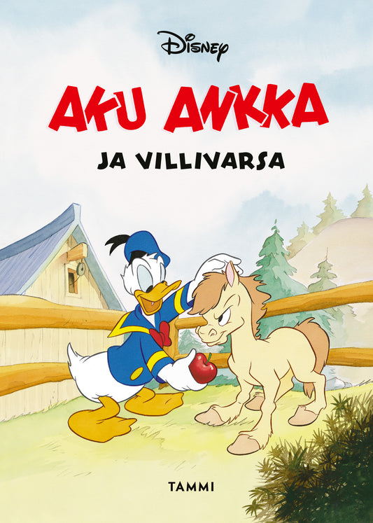 Etukansi. Disney. Aku Ankka ja villivarsa.