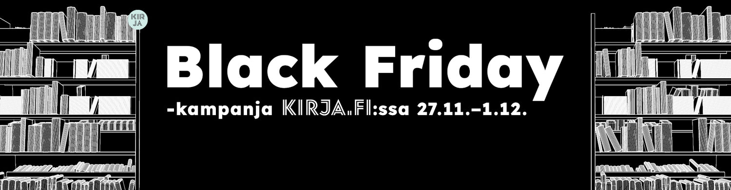 Black Friday -kampanja Kirja.fi:ssa 27.11.-1.12.