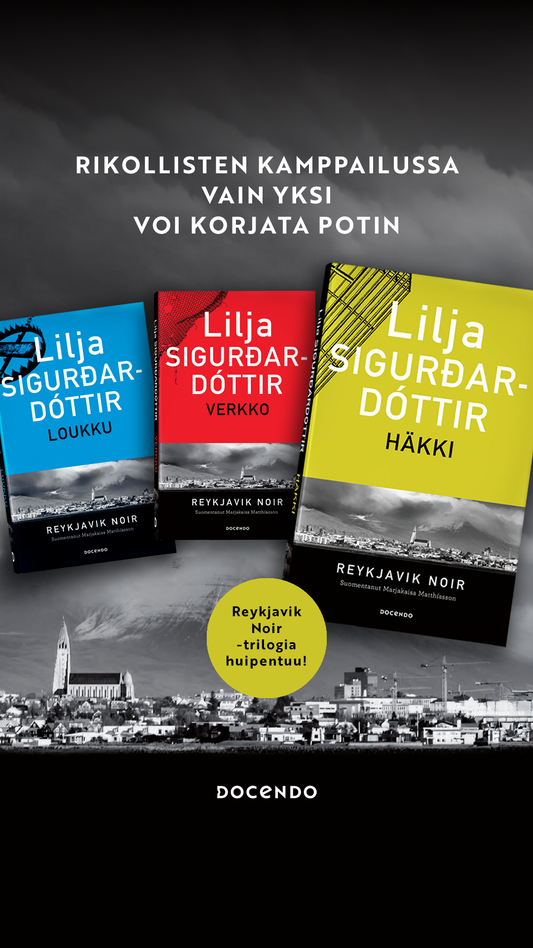 Reykjavik Noir -kirjat pakettina