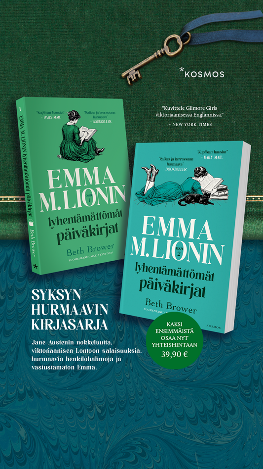 Emma M. Lionin lyhentämättömät päiväkirjat -osat 1 ja 2 -paketti