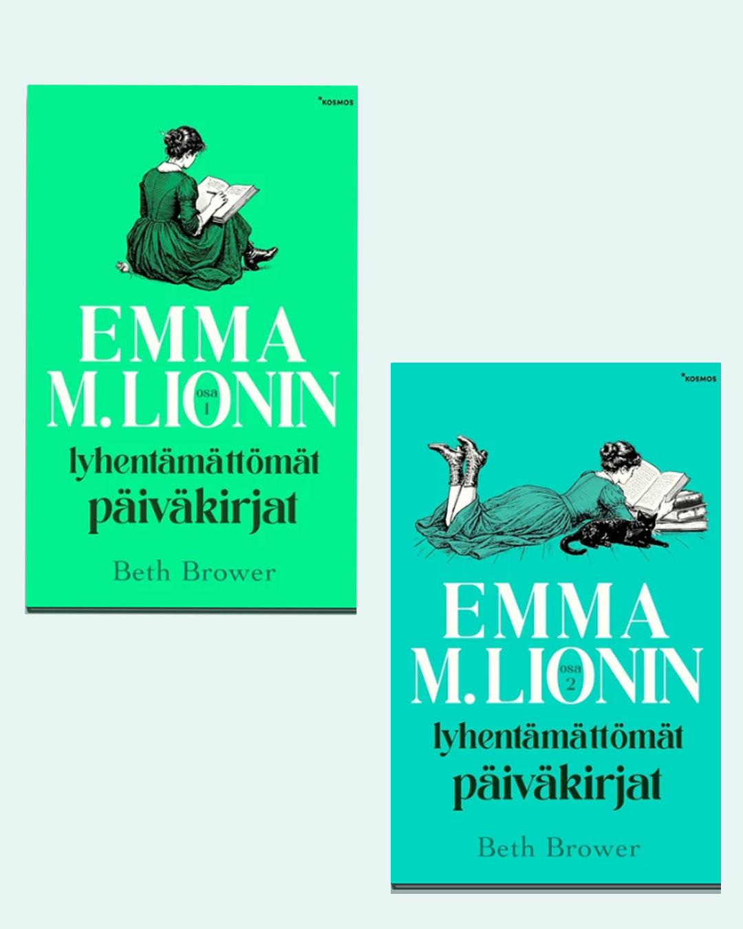 Emma M. Lionin lyhentämättömät päiväkirjat 1 ja 2