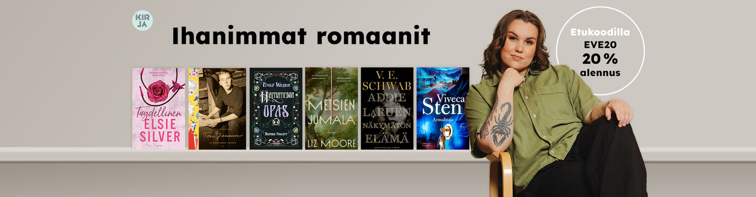 Eve Kulmalan kirjasuosituksia Ihanimmat roamaanit