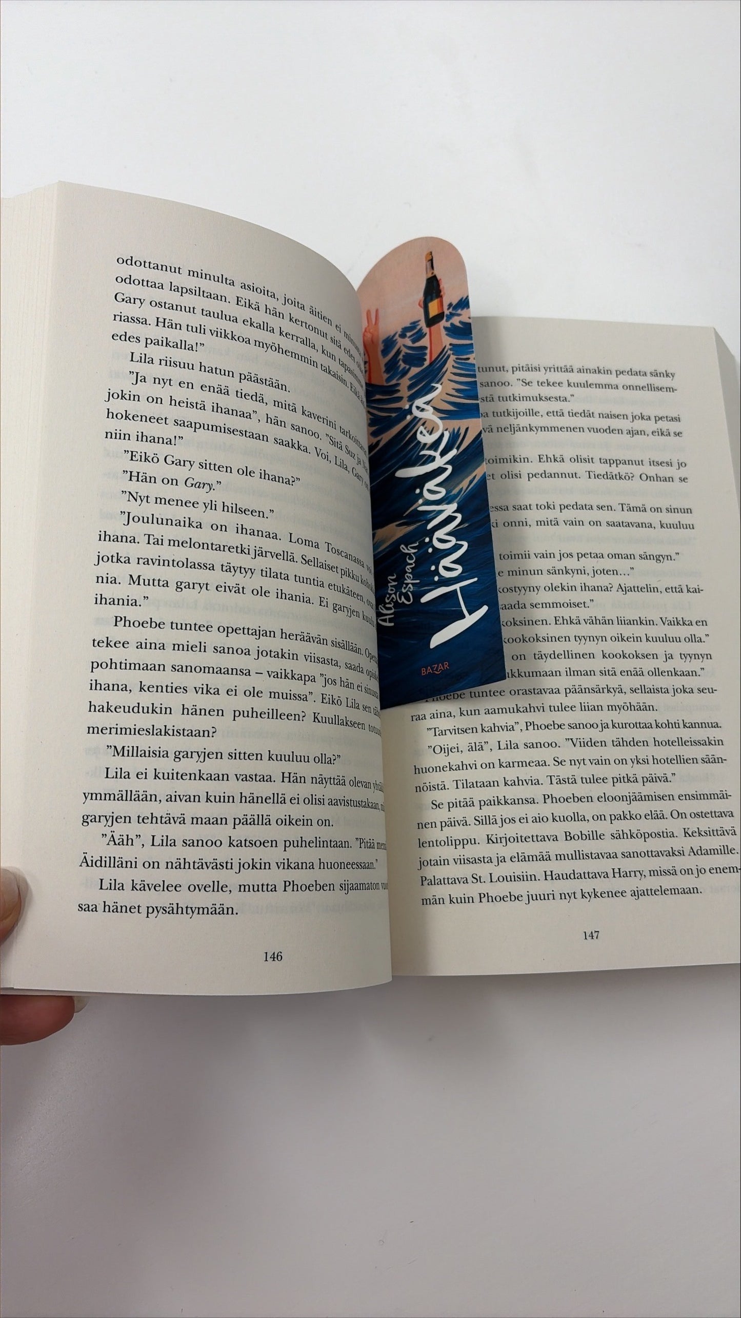 Hääväkeä kirjanmerkki