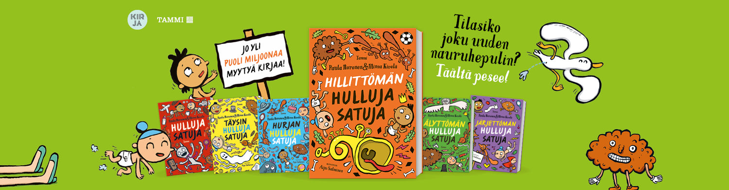 Hulluja satuja -kirjat