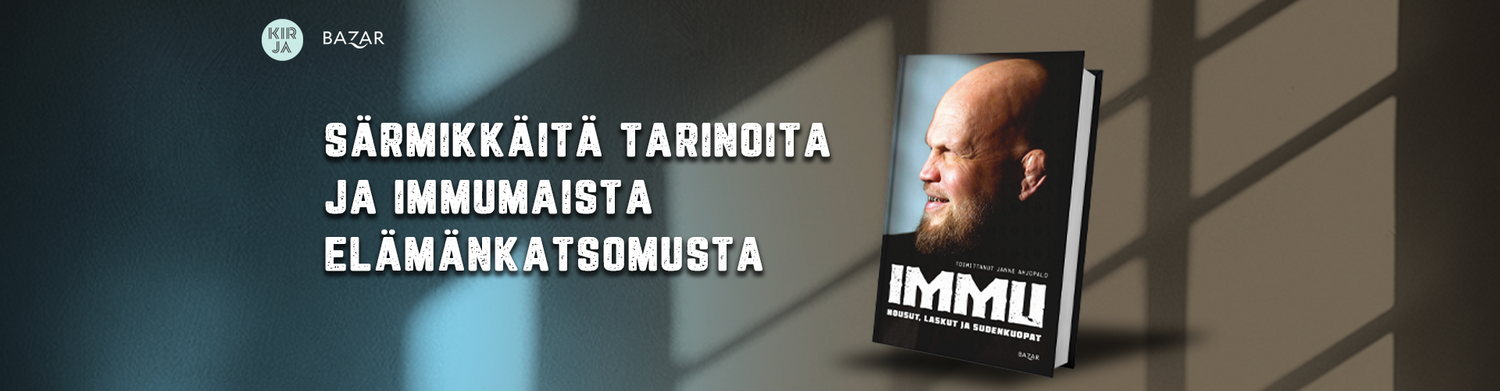 Immu -Nousut, laskut ja sudenkuopat -kirja
