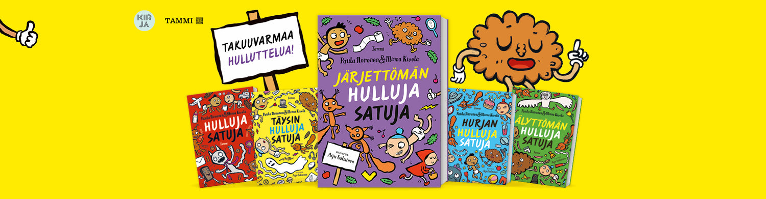 Hulluja satuja -kirjat