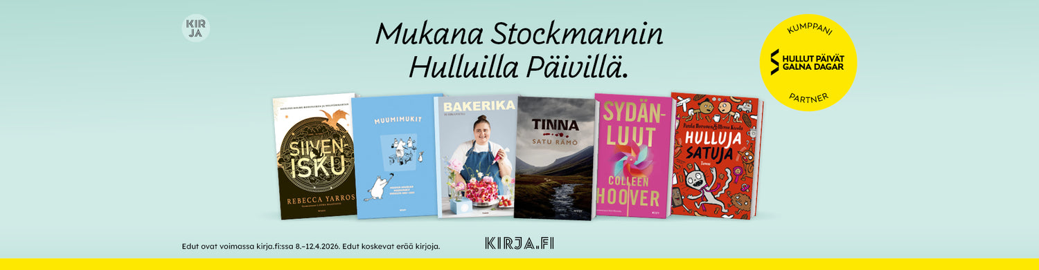 Kirja.fi mukana Stockmannin Hulluilla Päivillä