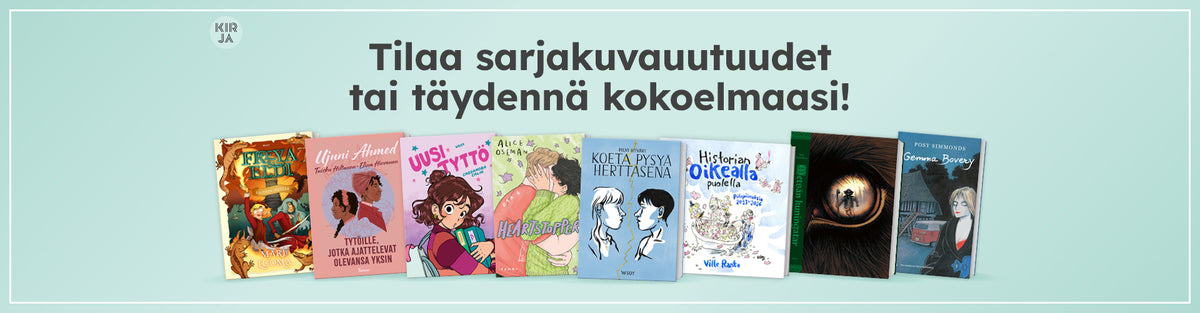 Tilaa sarjakuvauutuudet tai täydennä kokoelmaasi.