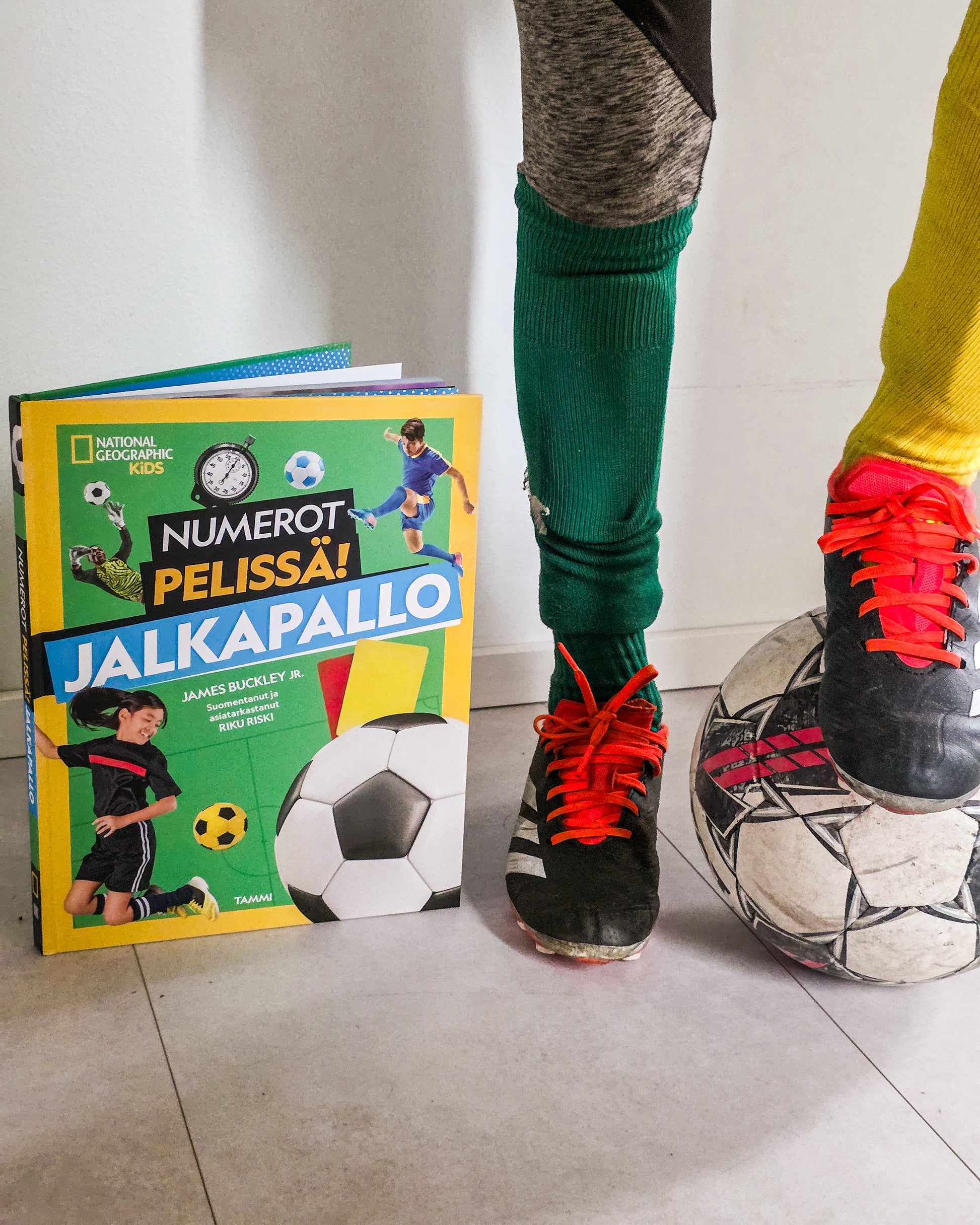 Numerot pelissä! Jalkapallo