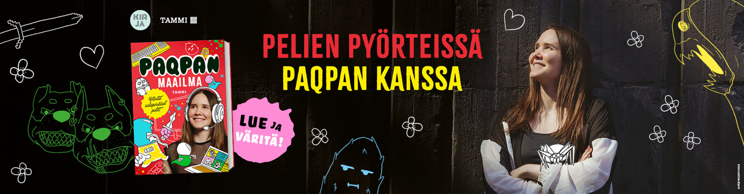 Paqpan maailma. Väritä salaperäiset pelit