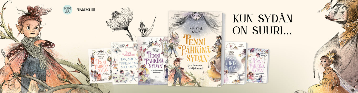 Penni Pähkinäsydän -kirjat