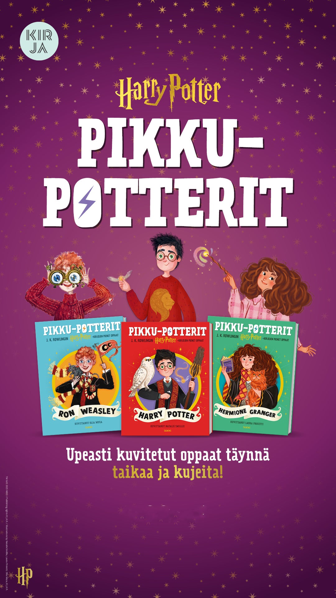 Harry Potter -kirjojen pienet oppaat -pakettina