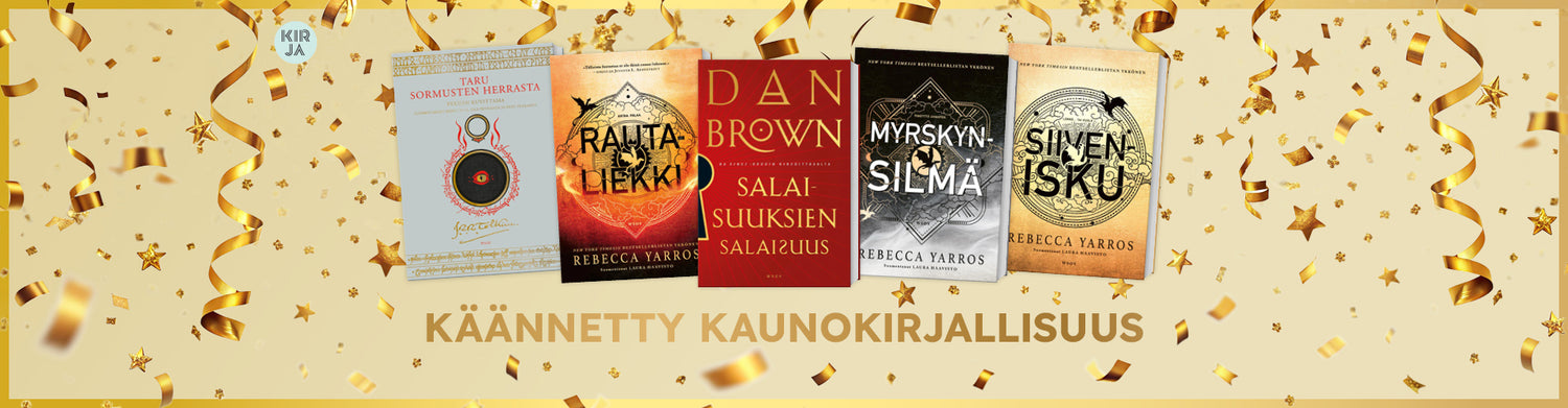 Vuoden 2025 myydyimmät käännetyt kaunokirjat