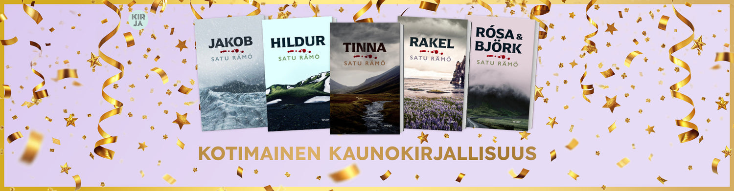 Vuoden 2025 myydyimmät kaunokirjat